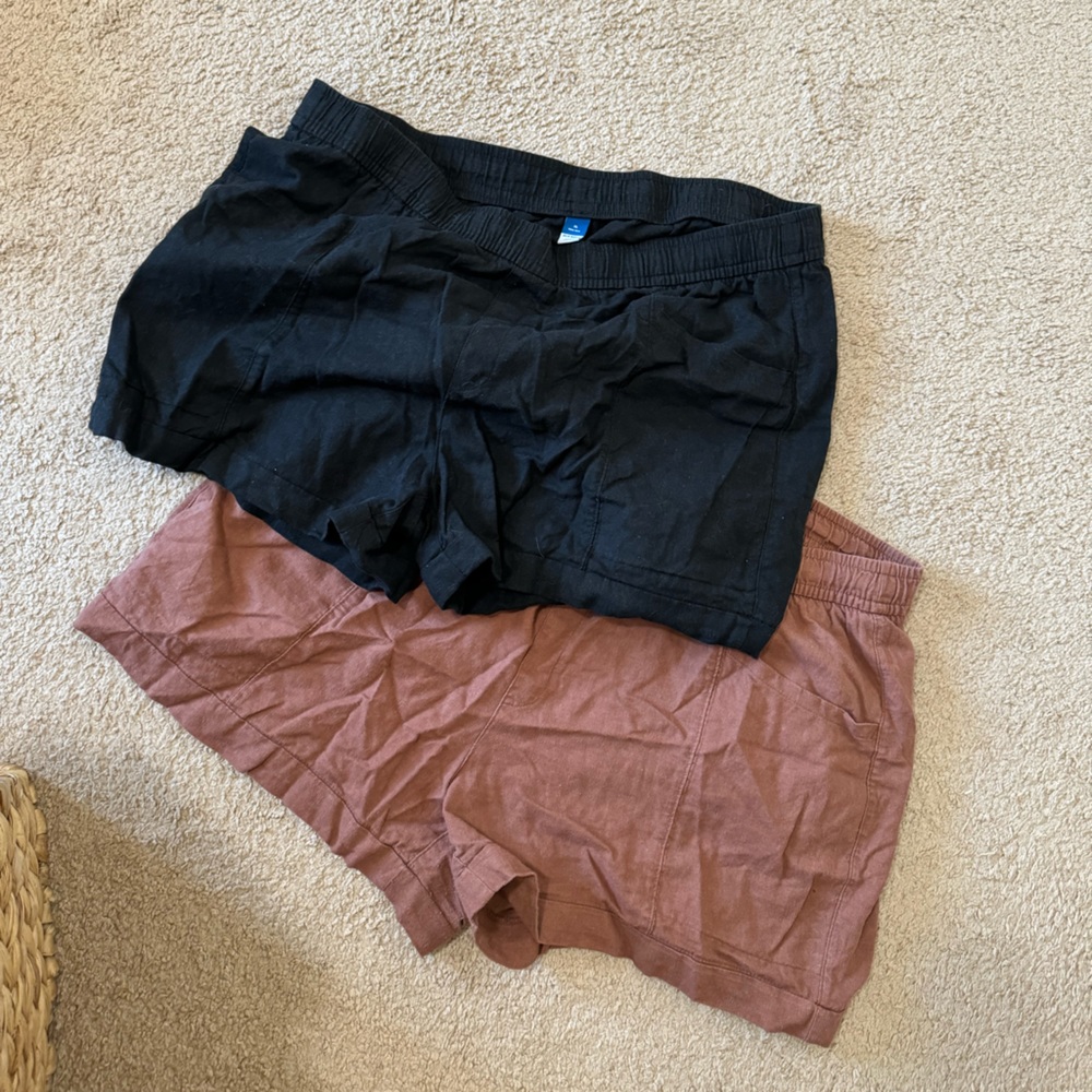 Old Navy Linen Shorts - 2 Pack